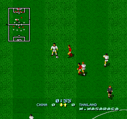 Dino Dini's Soccer! (Europe) (En,Fr,De) In game screenshot